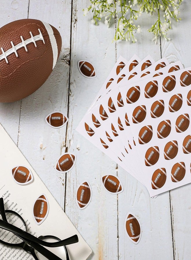 Pimoys 240 Pcs Football Stickers for Kids Self-Adhesive Sports Football Face Stickers for Superbowl Party Fantasy Sports Theme Party Decor - Image 4